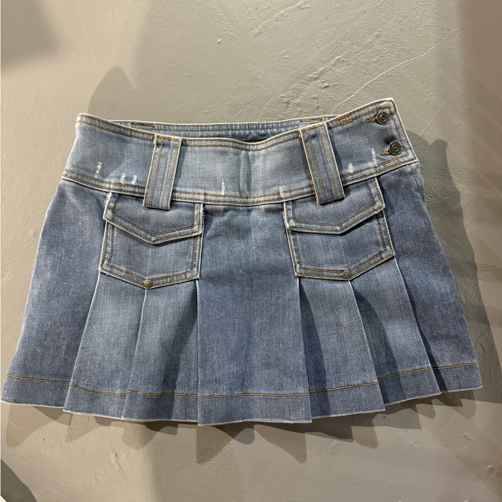 Denim skirt